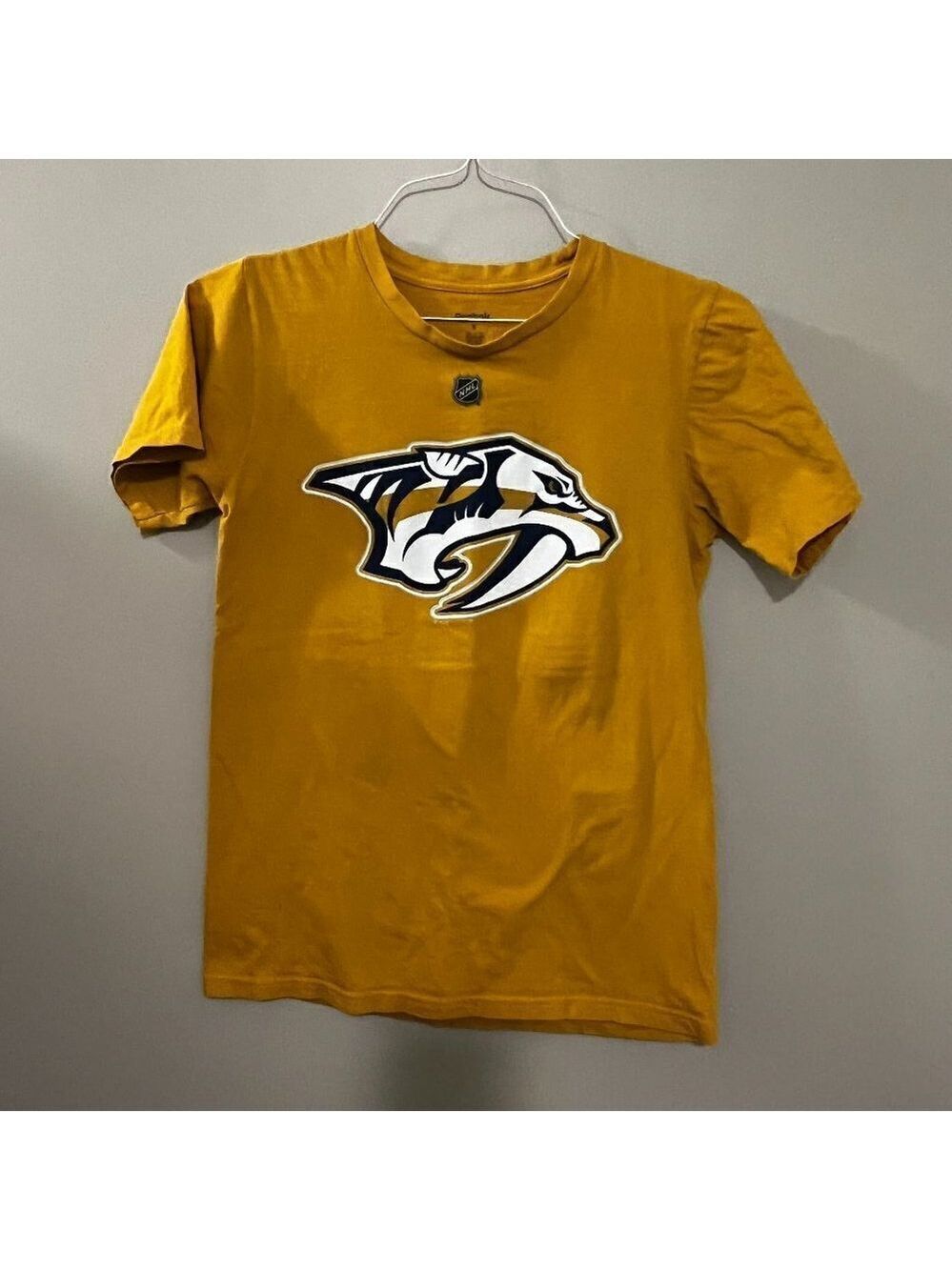 NHL Nashville Predators Subban #76 Reebok short sleeve T-shirt. Size Small